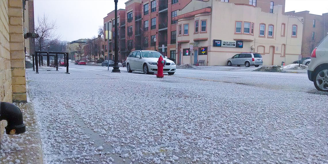 Hail Damage in Atlanta What Does Hail Damage Look Like?